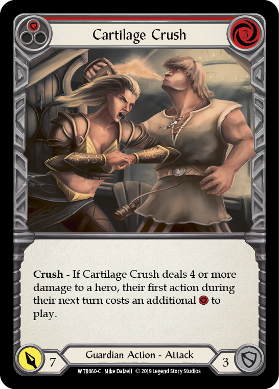 Cartilage Crush (Red) [WTR060-C] (Welcome to Rathe)  Alpha Print Rainbow Foil | Good Games Morley