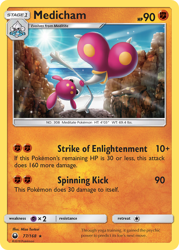 Medicham (77/168) [Sun & Moon: Celestial Storm] | Good Games Morley