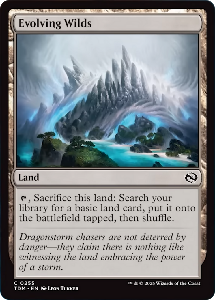 Evolving Wilds [Tarkir: Dragonstorm] | Good Games Morley