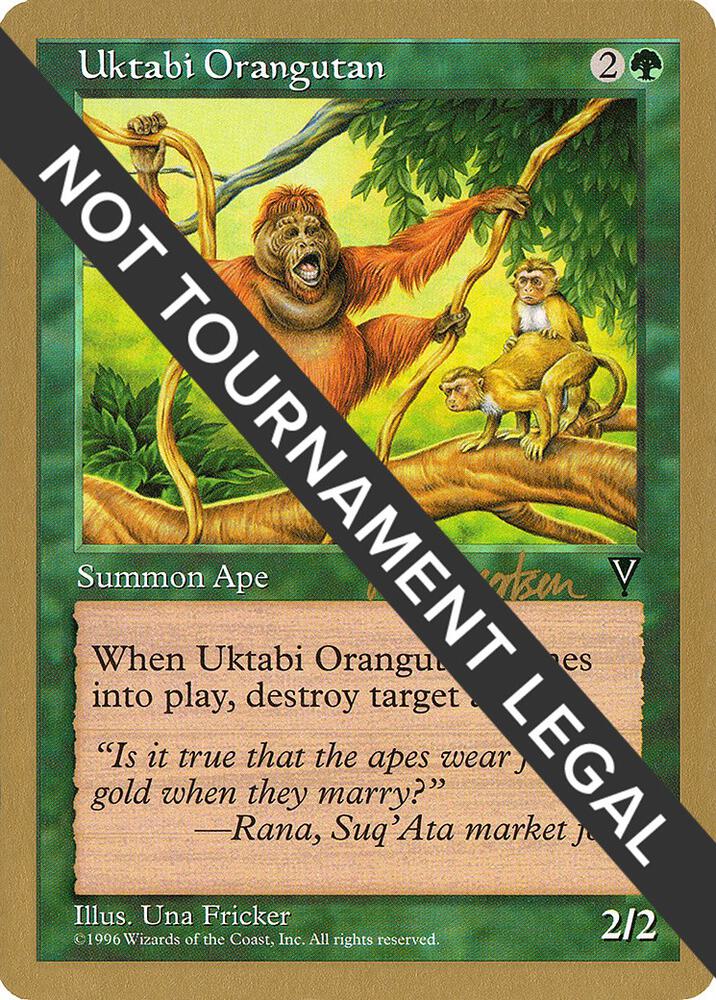 Uktabi Orangutan 1997 Svend Geertsen VIS sg123/131 (World Championship Decks)  | Good Games Morley