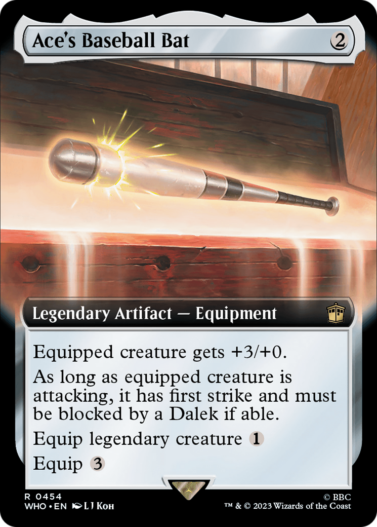 Ace's Baseball Bat (Extended Art) [Doctor Who] | Good Games Morley