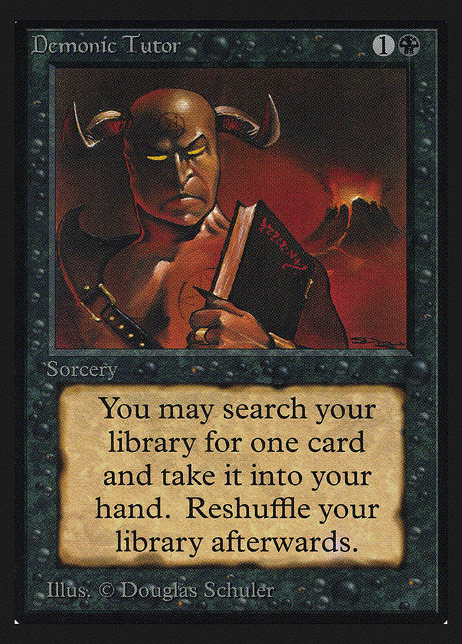 Demonic Tutor [International Collectors' Edition] | Good Games Morley