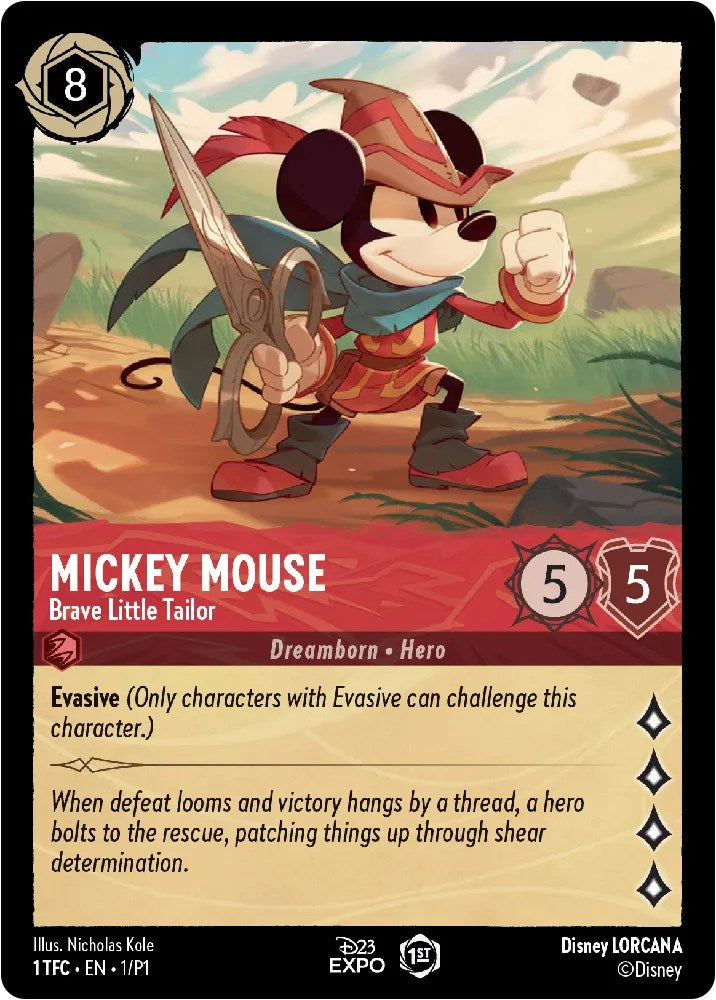 Mickey Mouse (1) [D23 Promos] | Good Games Morley