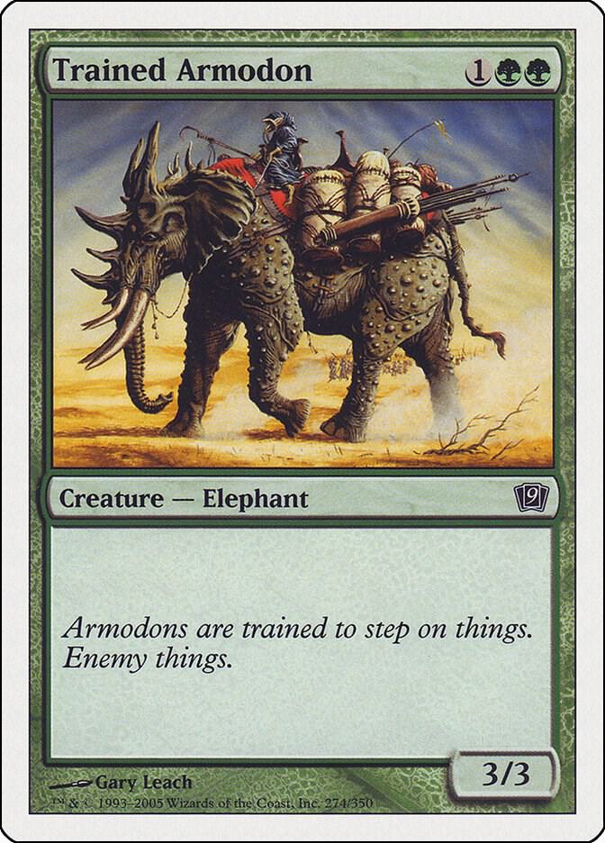 Trained Armodon 274/350 (9th Edition)  | Good Games Morley