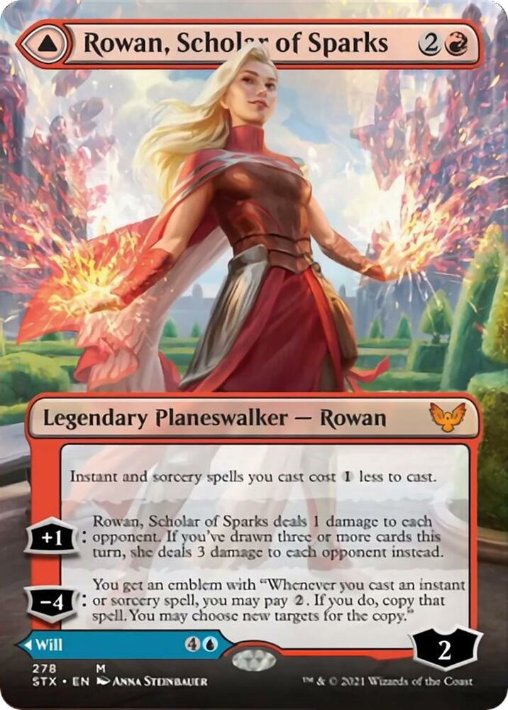 Rowan Scholar of Sparks Borderless 278 (Strixhaven: School of Mages)  | Good Games Morley