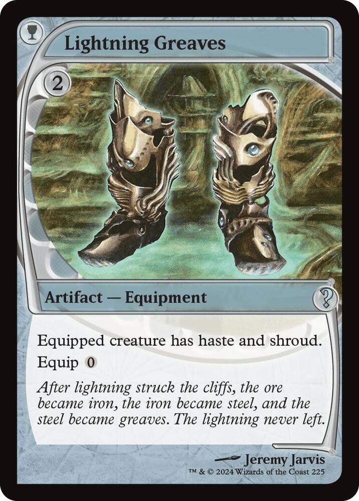 Lightning Greaves 225 (Mystery Booster 2)  - Future Sight Foil | Good Games Morley