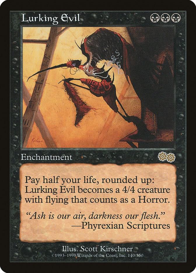 Lurking Evil 140/350 (Urza's Saga)  | Good Games Morley