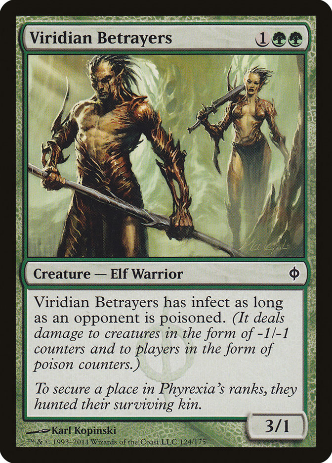 Viridian Betrayers 124/175 (New Phyrexia)  | Good Games Morley
