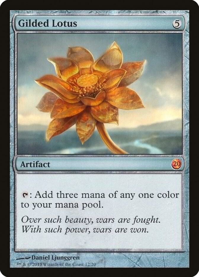 Gilded Lotus 12/20 (From the Vault: Twenty)  - Foil | Good Games Morley