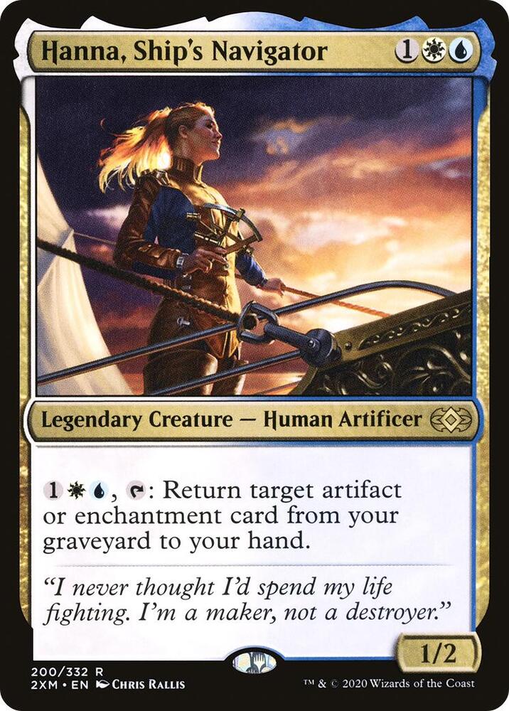 Hanna, Ship's Navigator 200/332 (Double Masters)  | Good Games Morley