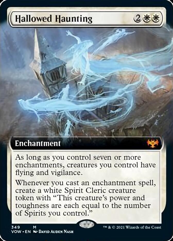 Hallowed Haunting (Extended Art) [Innistrad: Crimson Vow] | Good Games Morley