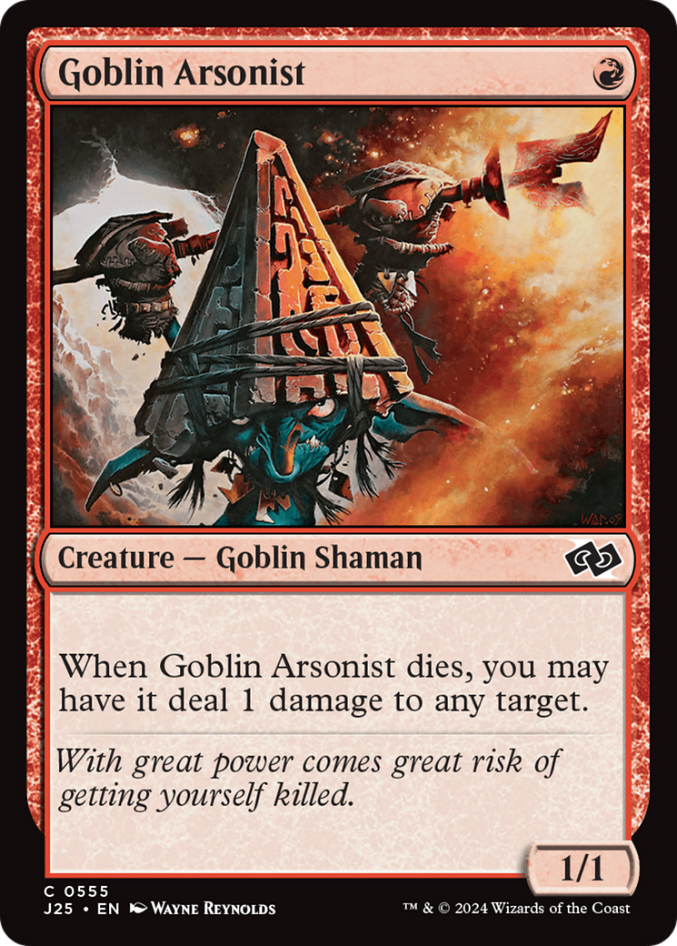 Goblin Arsonist [Foundations Jumpstart] | Good Games Morley