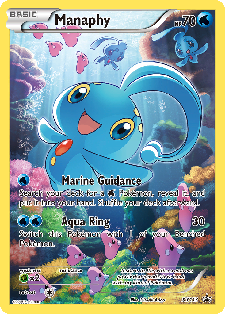 Manaphy (XY113) [XY: Black Star Promos] | Good Games Morley