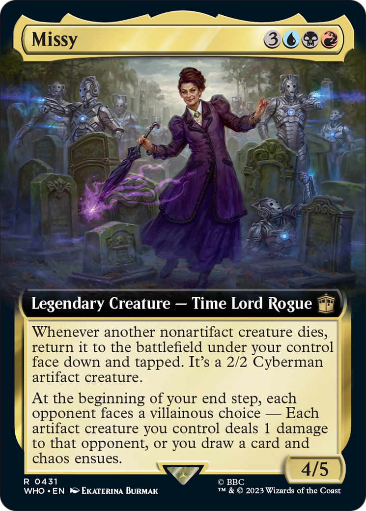 Missy (Extended Art) [Doctor Who] | Good Games Morley