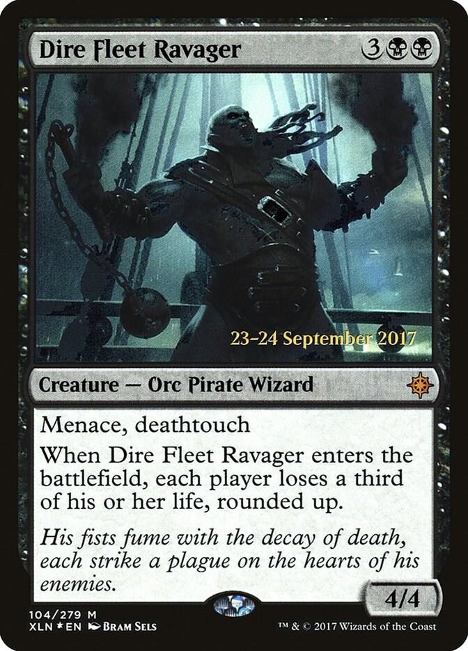 Dire Fleet Ravager 104s/120 (Prerelease Cards)  - Foil | Good Games Morley