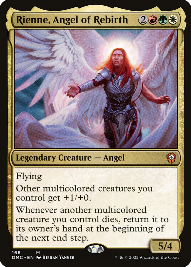 Rienne, Angel of Rebirth 166/50 (Commander: Dominaria United)  | Good Games Morley