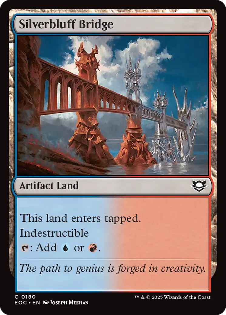 Silverbluff Bridge [Edge of Eternities Commander] | Good Games Morley