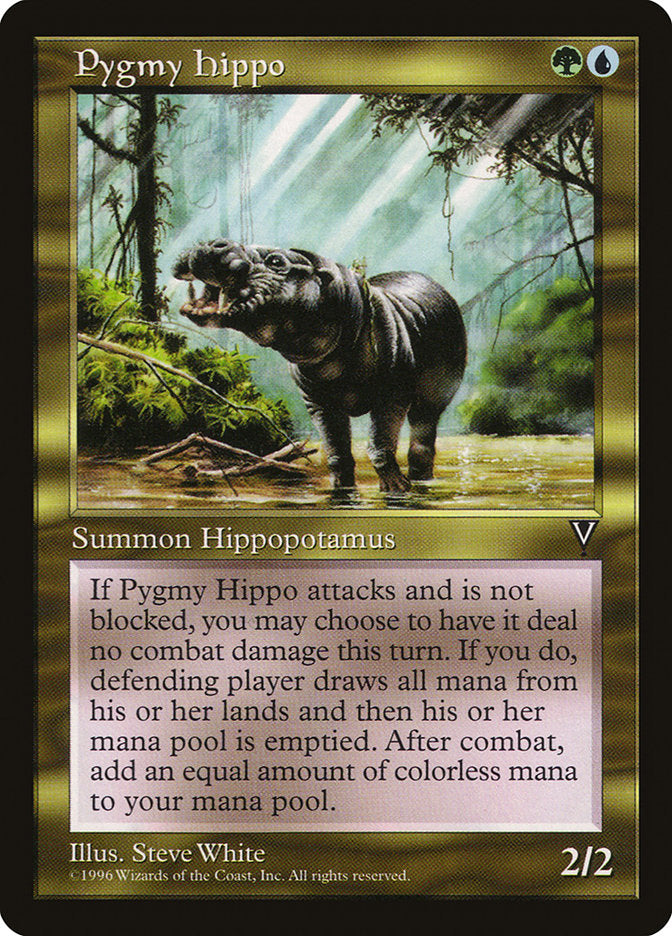 Pygmy Hippo 133/167 (Visions)  | Good Games Morley