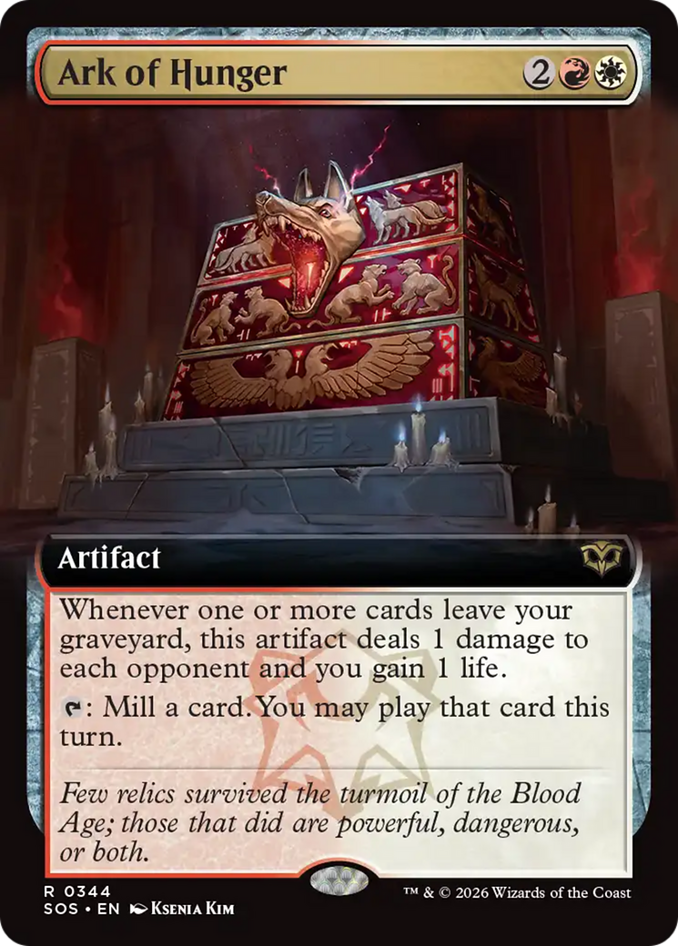 Ark of Hunger (Extended Art) [Secrets of Strixhaven] | Good Games Morley