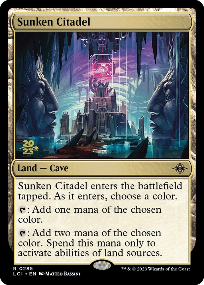 Sunken Citadel 285s/138 (Prerelease Cards)  - Foil | Good Games Morley