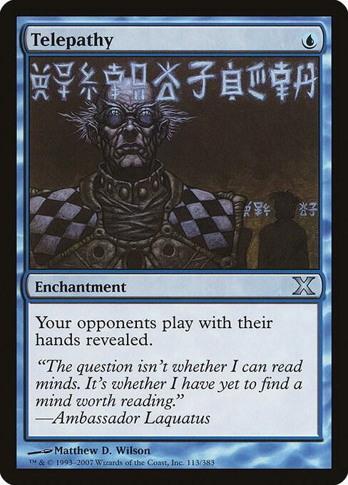 Telepathy 113/383 (10th Edition)  - Foil | Good Games Morley
