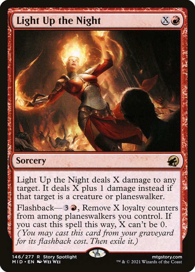 Light Up the Night 146 (Innistrad: Midnight Hunt)  | Good Games Morley