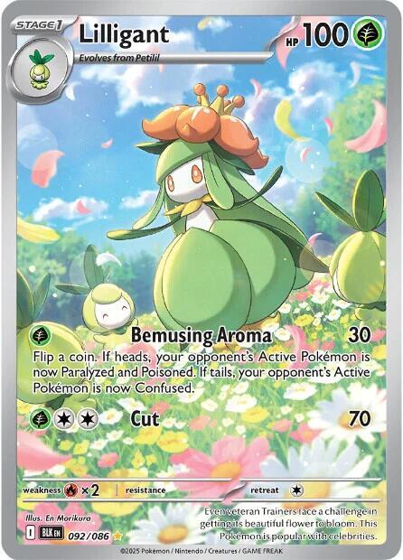 Lilligant 092/086 (SV: Black Bolt)  - Holofoil | Good Games Morley