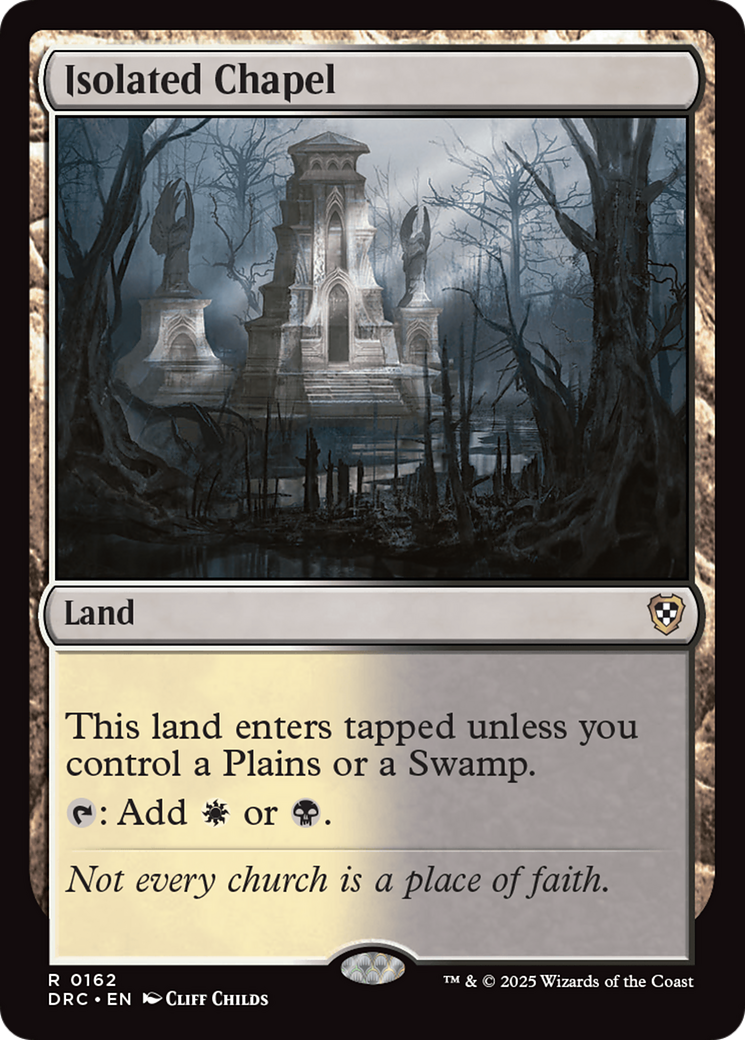Isolated Chapel [Aetherdrift Commander] | Good Games Morley