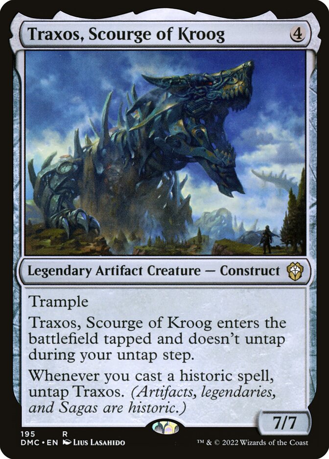 Traxos, Scourge of Kroog 195/50 (Commander: Dominaria United)  | Good Games Morley