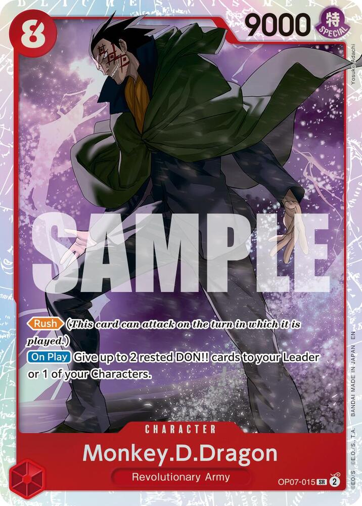 Monkey.D.Dragon (Reprint) OP07-015 (Premium Booster -The Best- Vol. 2)  - Foil | Good Games Morley