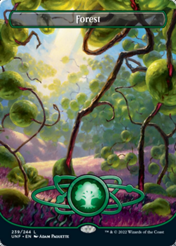 Forest (239) (Planetary Space-ic Land) [Unfinity] | Good Games Morley