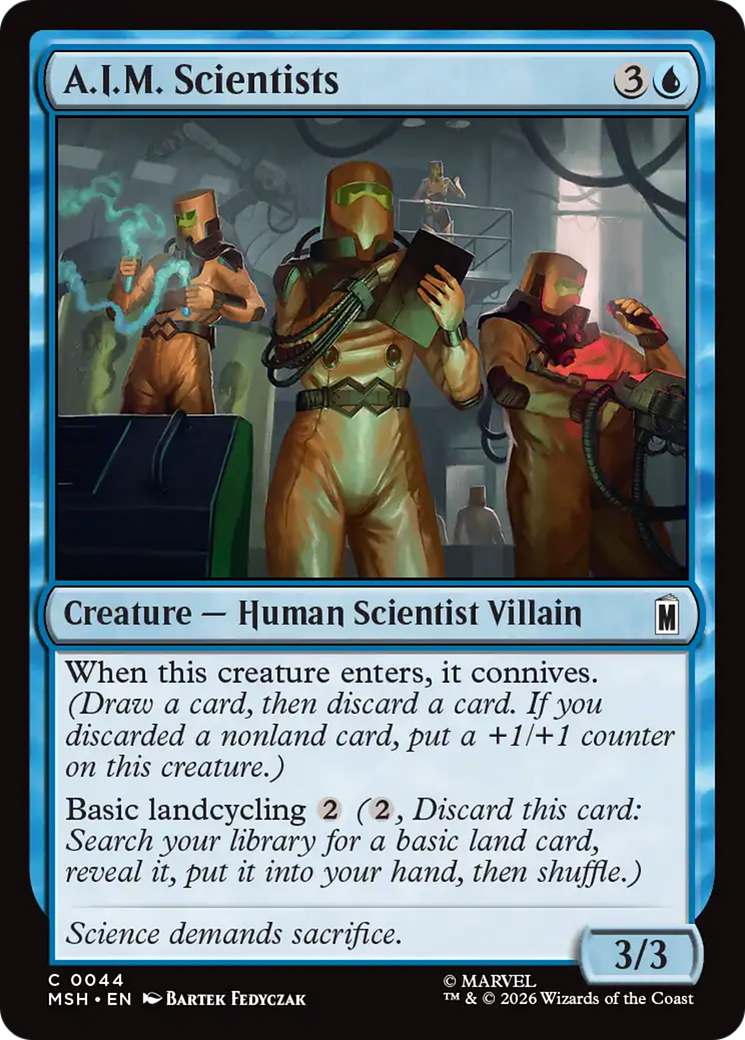 A.I.M. Scientists [Marvel Super Heroes] | Good Games Morley