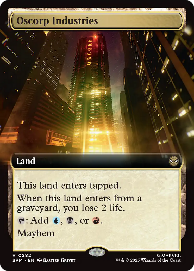 Oscorp Industries (Extended Art) [Marvel's Spider-Man] | Good Games Morley