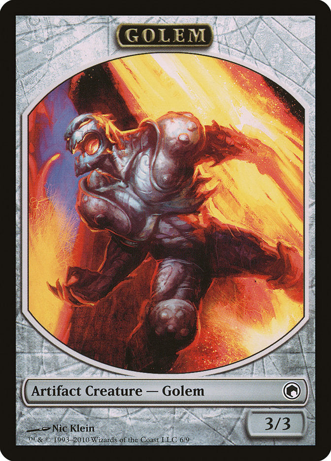 Golem Token [Scars of Mirrodin Tokens] | Good Games Morley