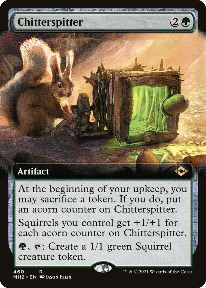 Chitterspitter Extended Art 460 (Modern Horizons 2)  | Good Games Morley