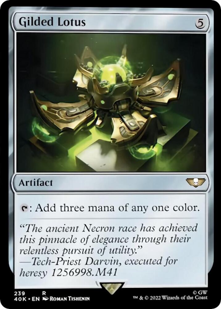 Gilded Lotus 239/617 (Universes Beyond: Warhammer 40,000)  | Good Games Morley