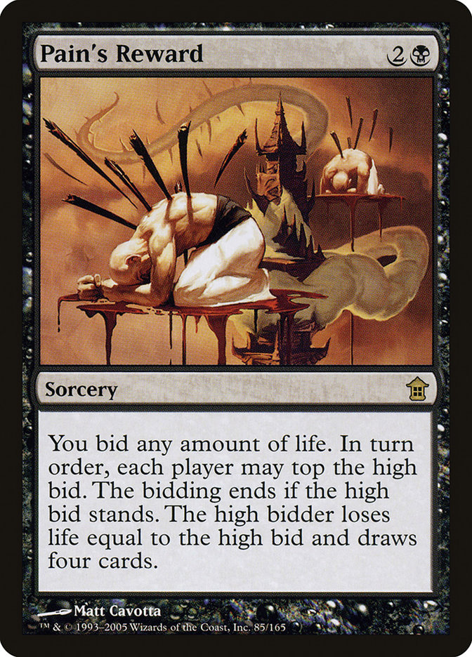 Pain's Reward [Saviors of Kamigawa] | Good Games Morley