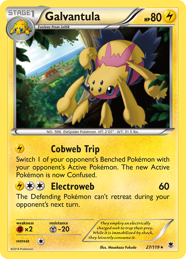 Galvantula (27/119) [XY: Phantom Forces] | Good Games Morley