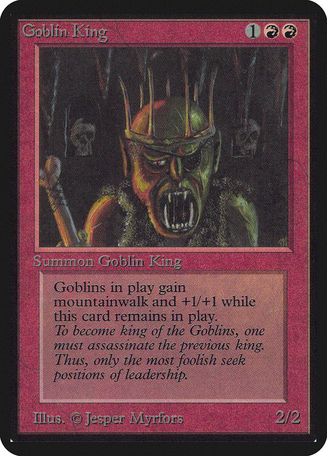 Goblin King [Alpha Edition] | Good Games Morley