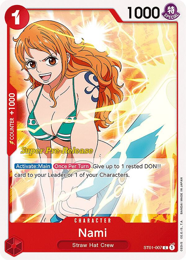 Nami ST01-007 (Super Pre-Release Starter Deck 1: Straw Hat Crew)  | Good Games Morley