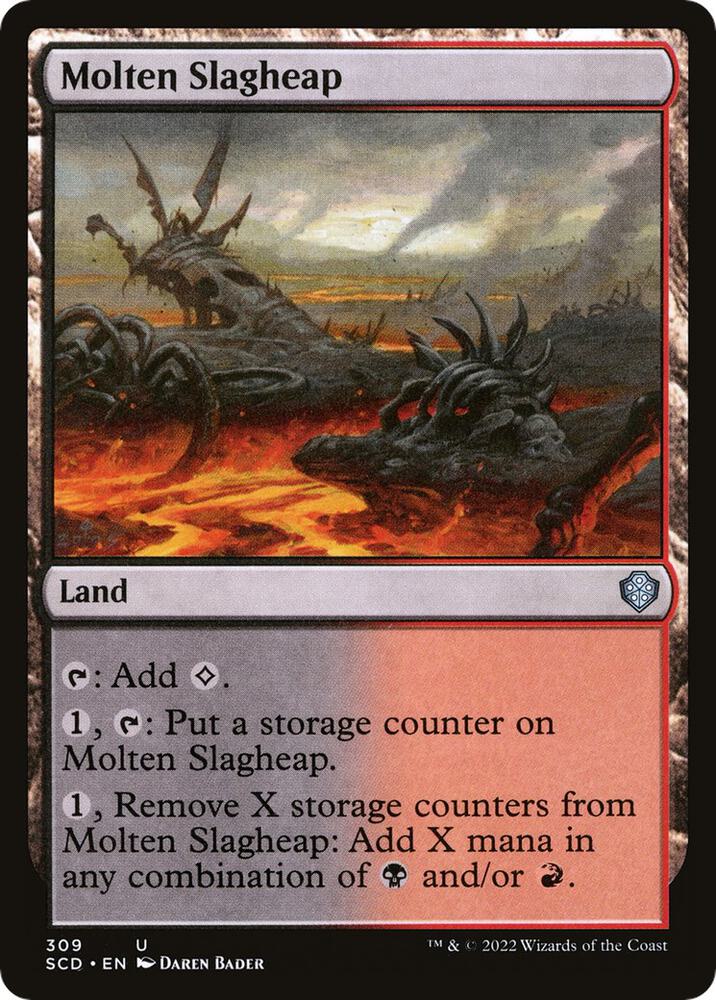 Molten Slagheap 309/352 (Starter Commander Decks)  | Good Games Morley