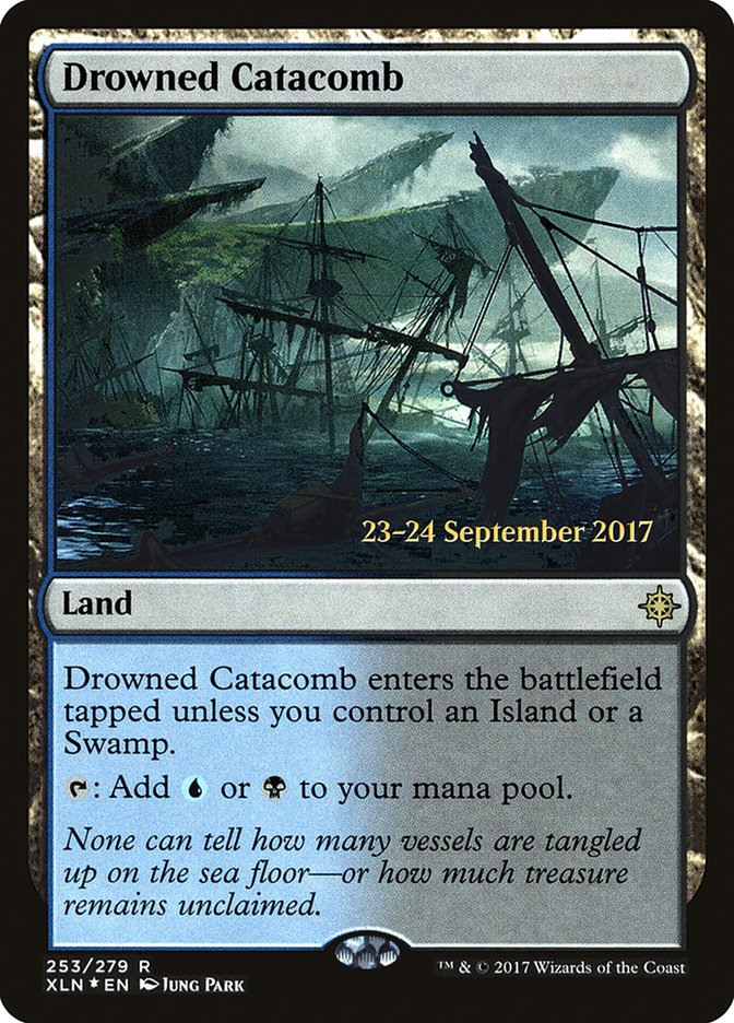 Drowned Catacomb [Ixalan Prerelease Promos] | Good Games Morley