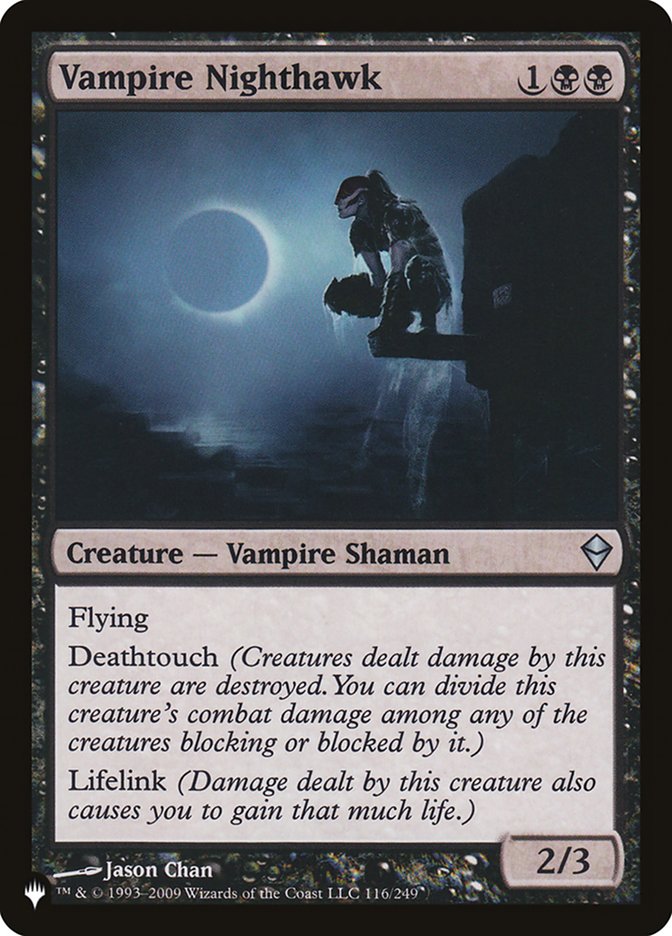 Vampire Nighthawk [The List] | Good Games Morley