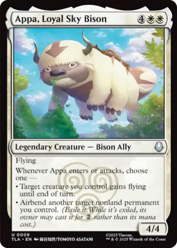 Appa, Loyal Sky Bison 9 (Avatar: The Last Airbender)  | Good Games Morley
