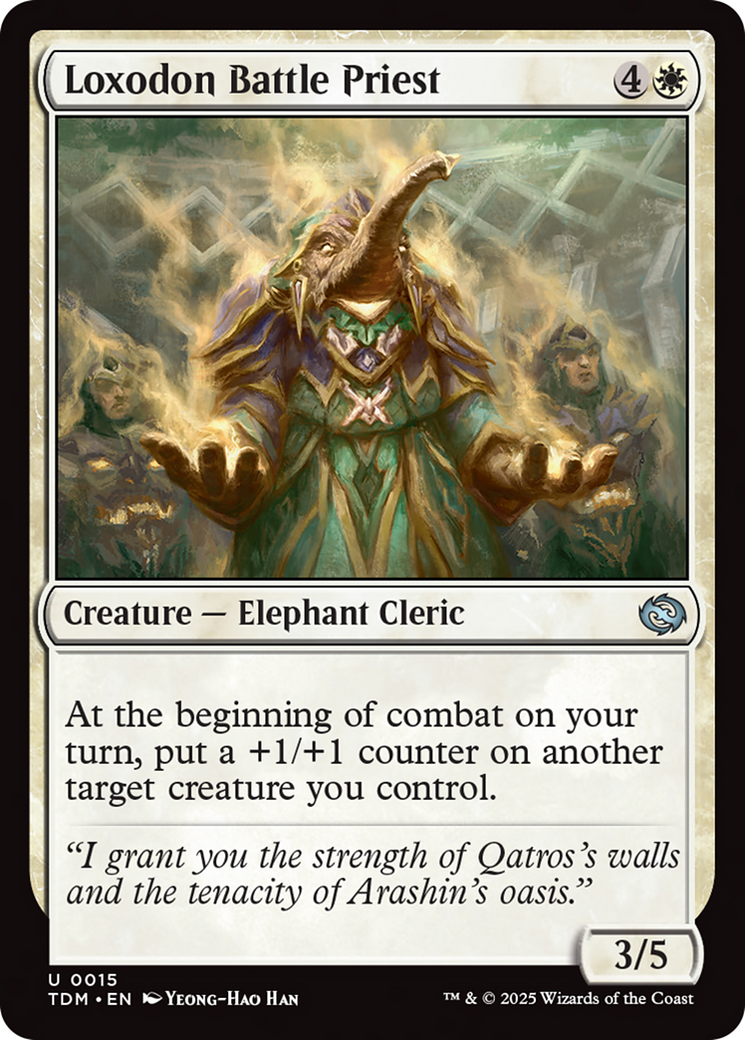 Loxodon Battle Priest [Tarkir: Dragonstorm] | Good Games Morley