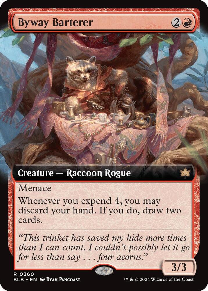 Byway Barterer 360 (Bloomburrow)  - Extended Art Foil | Good Games Morley