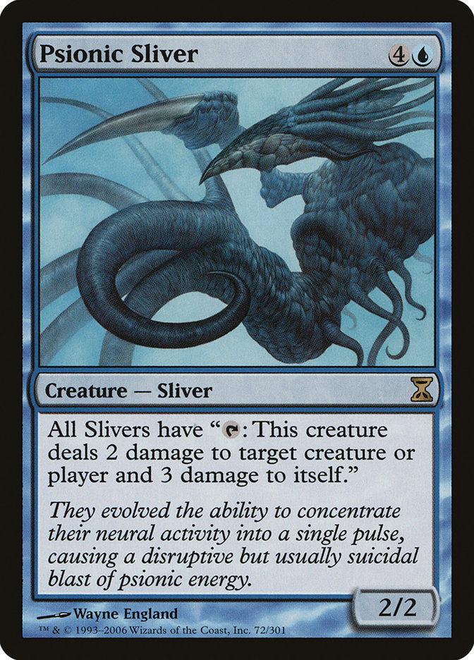 Psionic Sliver 72/301 (Time Spiral)  | Good Games Morley