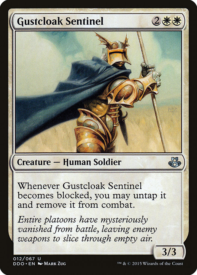 Gustcloak Sentinel [Duel Decks: Elspeth vs. Kiora] | Good Games Morley