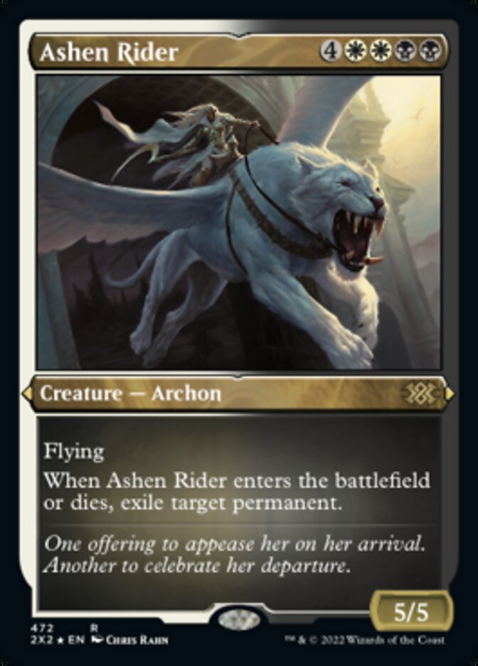 Ashen Rider (Foil Etched) [Double Masters 2022] | Good Games Morley