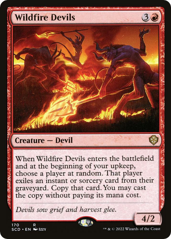 Wildfire Devils 170/352 (Starter Commander Decks)  | Good Games Morley